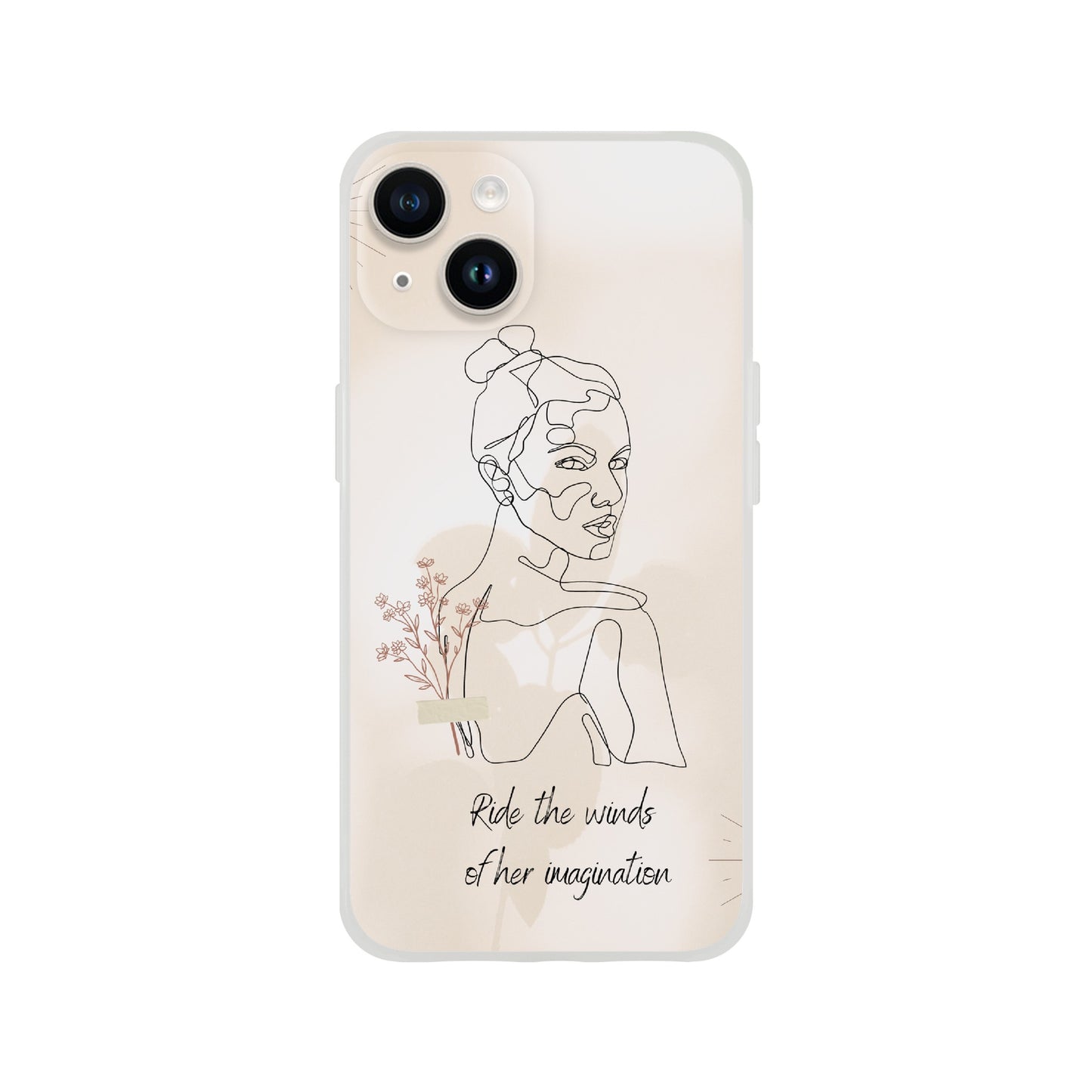 Ride the Winds of Her Imagination Flexi Case