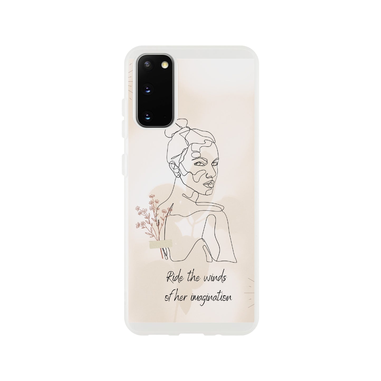 Ride the Winds of Her Imagination Flexi Case