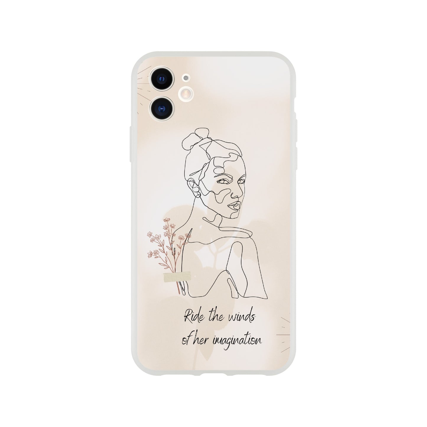Ride the Winds of Her Imagination Flexi Case