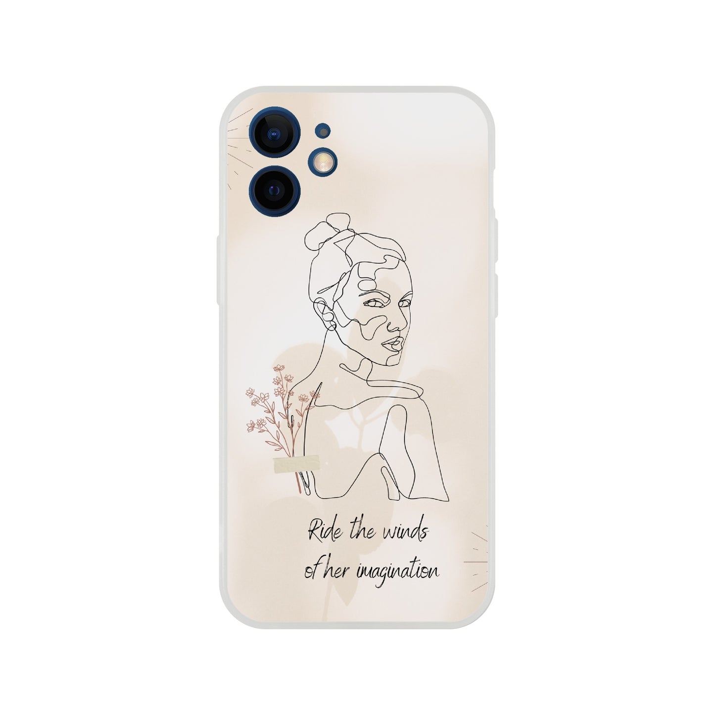 Ride the Winds of Her Imagination Flexi Case