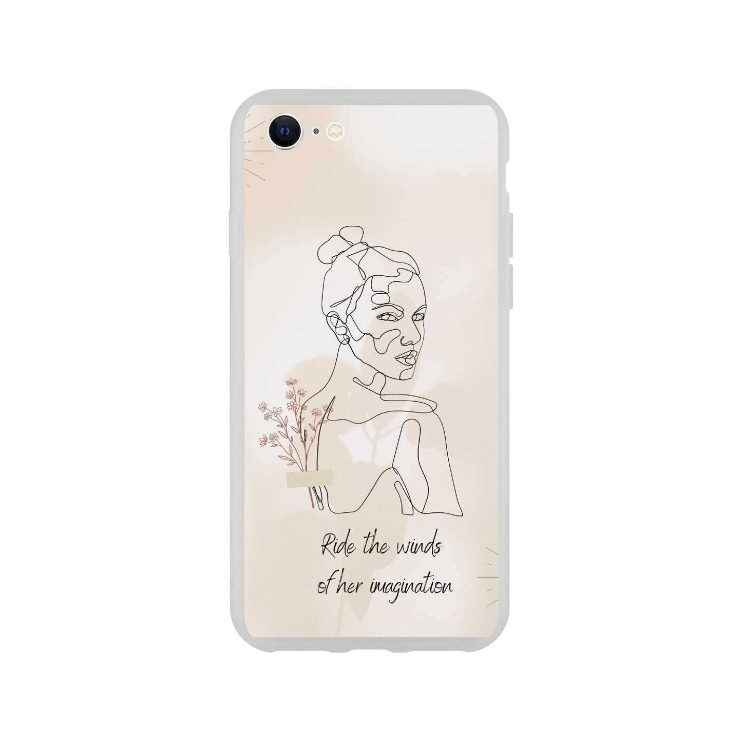 Ride the Winds of Her Imagination Flexi Case