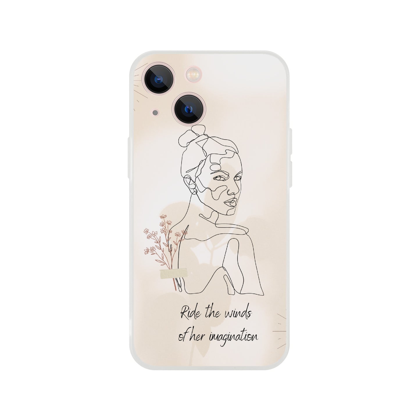 Ride the Winds of Her Imagination Flexi Case