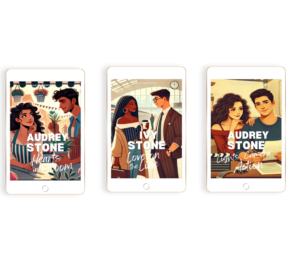 The Havenbrook Romance Series (Bundle 3 ) by Audrey Stone: Ebooks 7-9