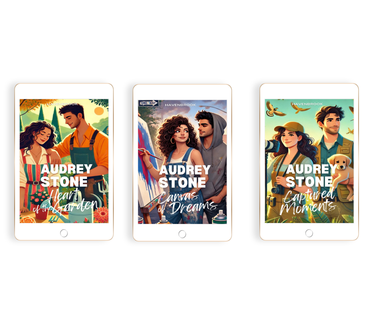 The Havenbrook Romance Series (Bundle 4) by Audrey Stone: Ebooks 10-12