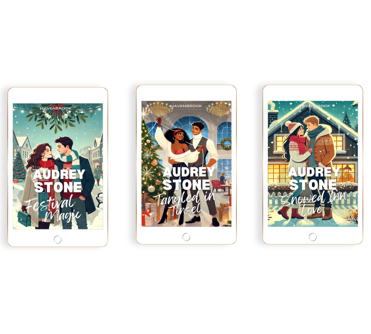 The Magic of Christmas in Havenbrook Romance Series (Bundle 1) by Audrey Stone