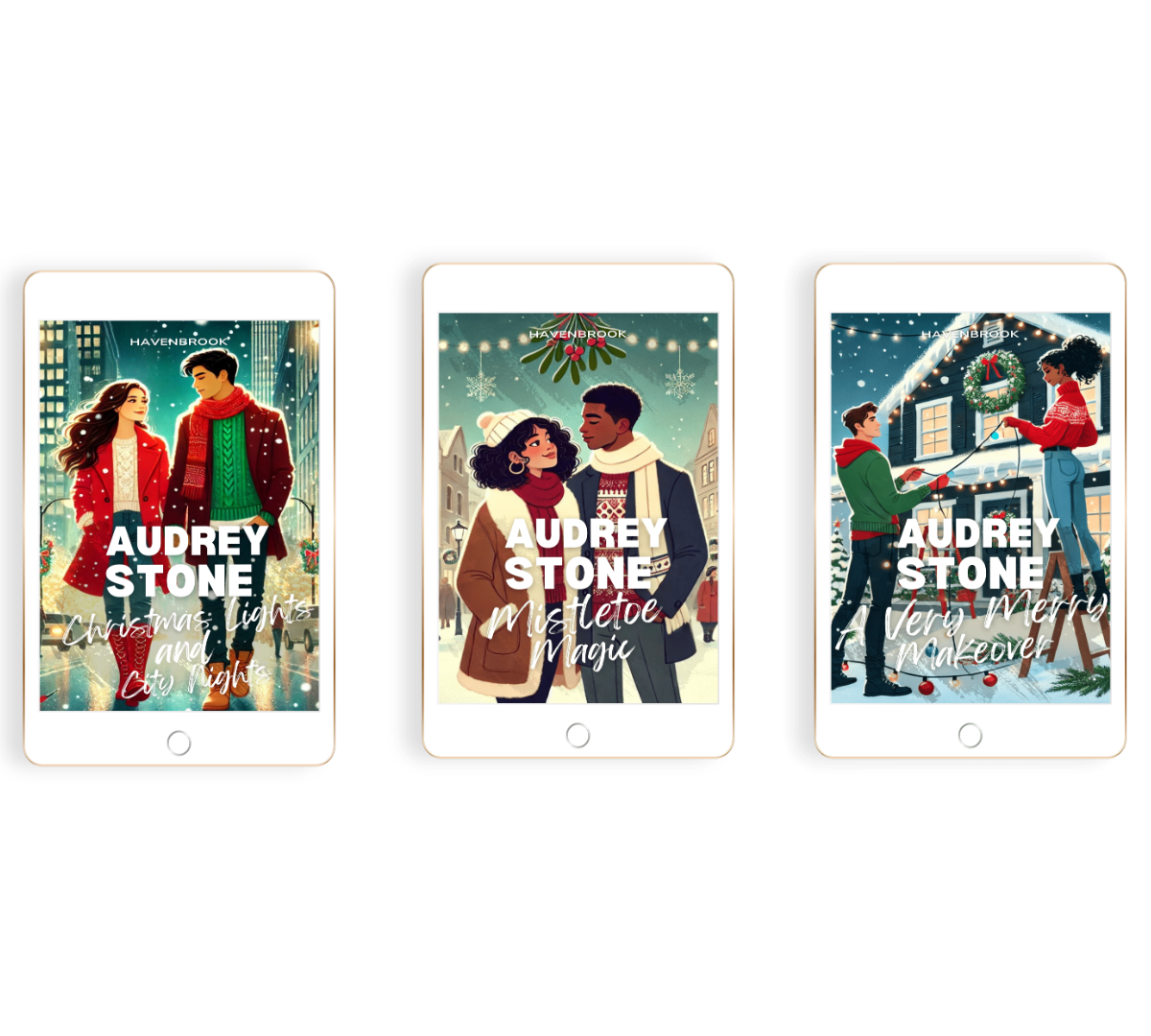 The Magic of Christmas in Havenbrook Romance Series (Bundle 3) by Audrey Stone