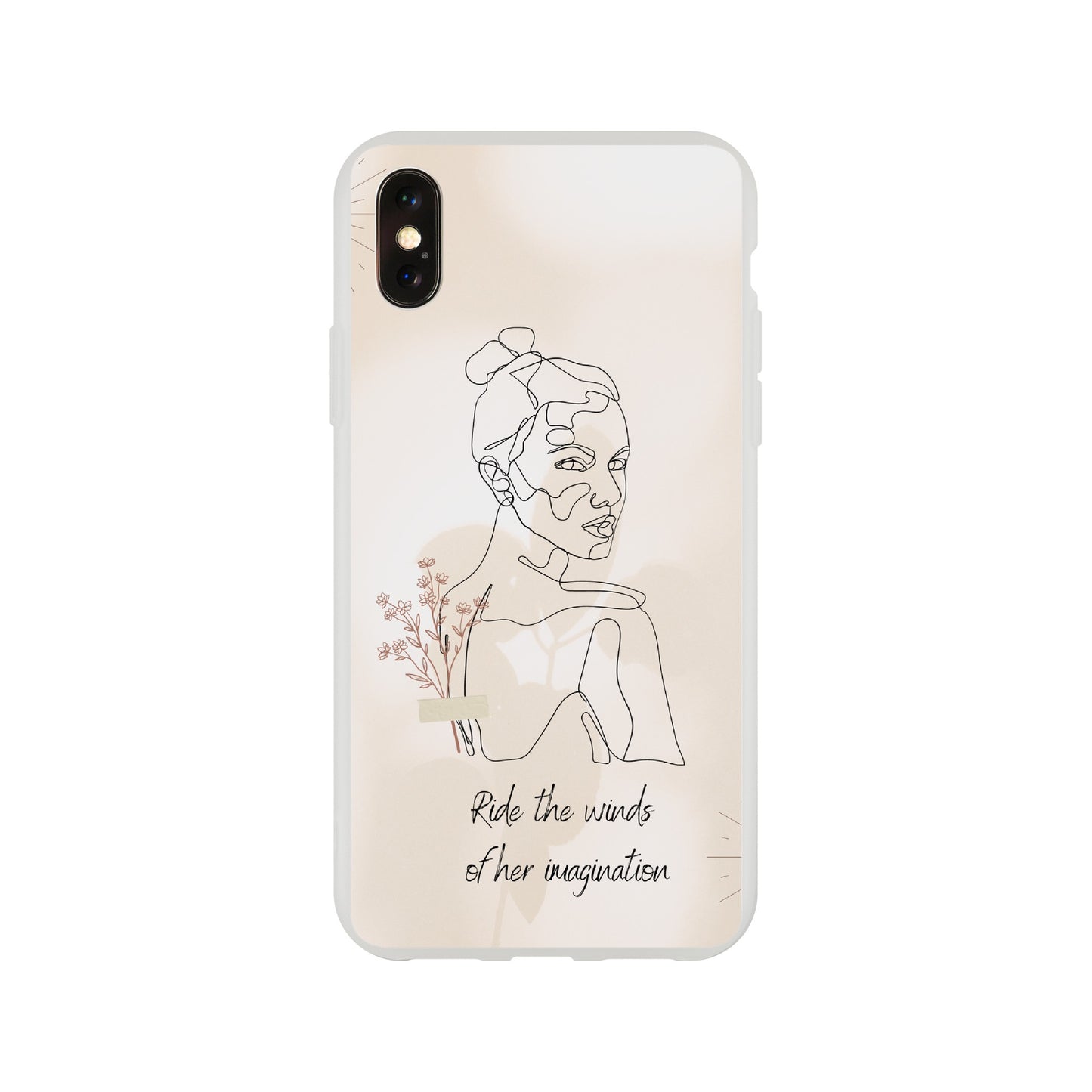 Ride the Winds of Her Imagination Flexi Case