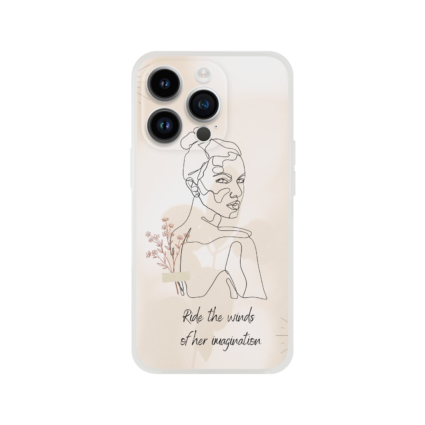 Ride the Winds of Her Imagination Flexi Case