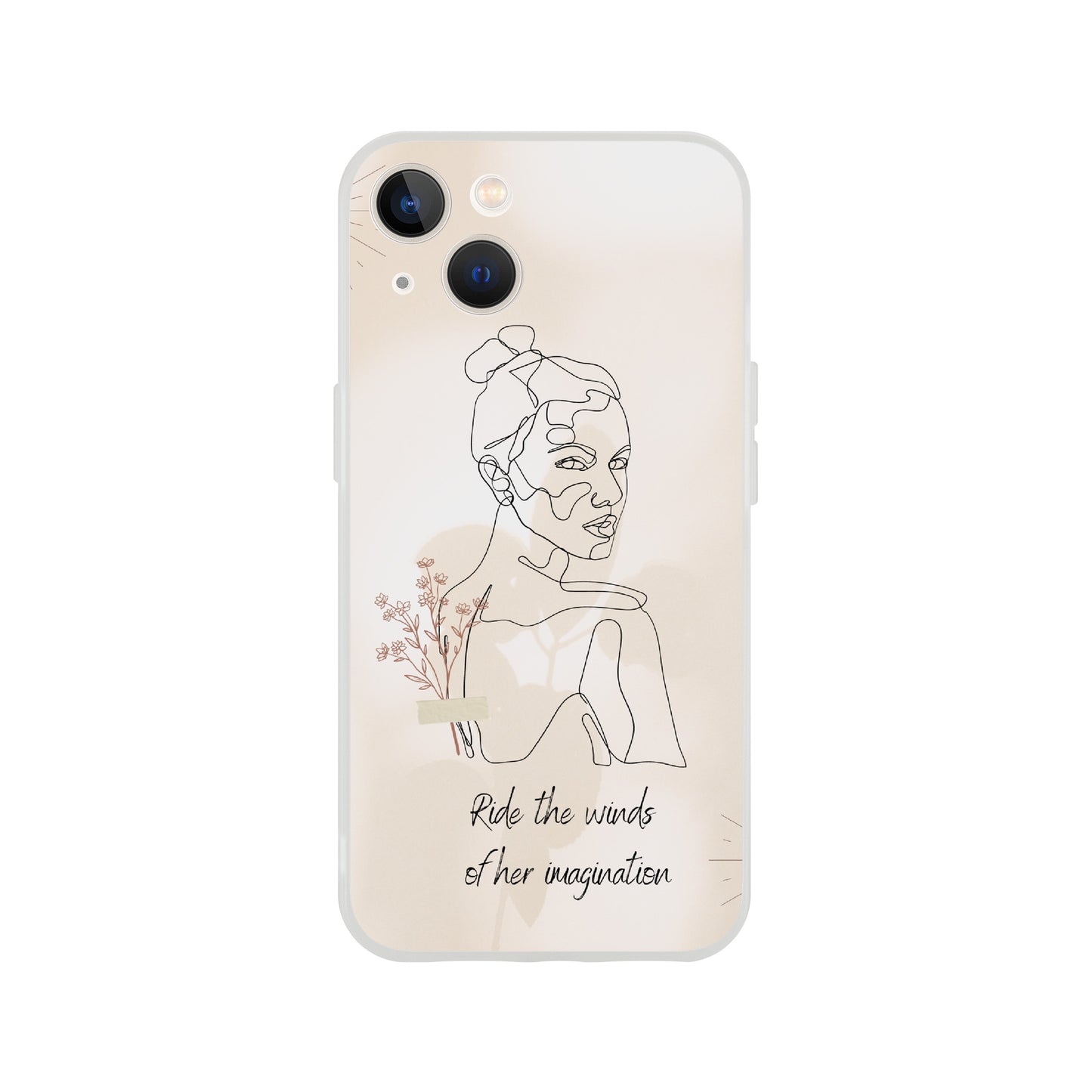 Ride the Winds of Her Imagination Flexi Case