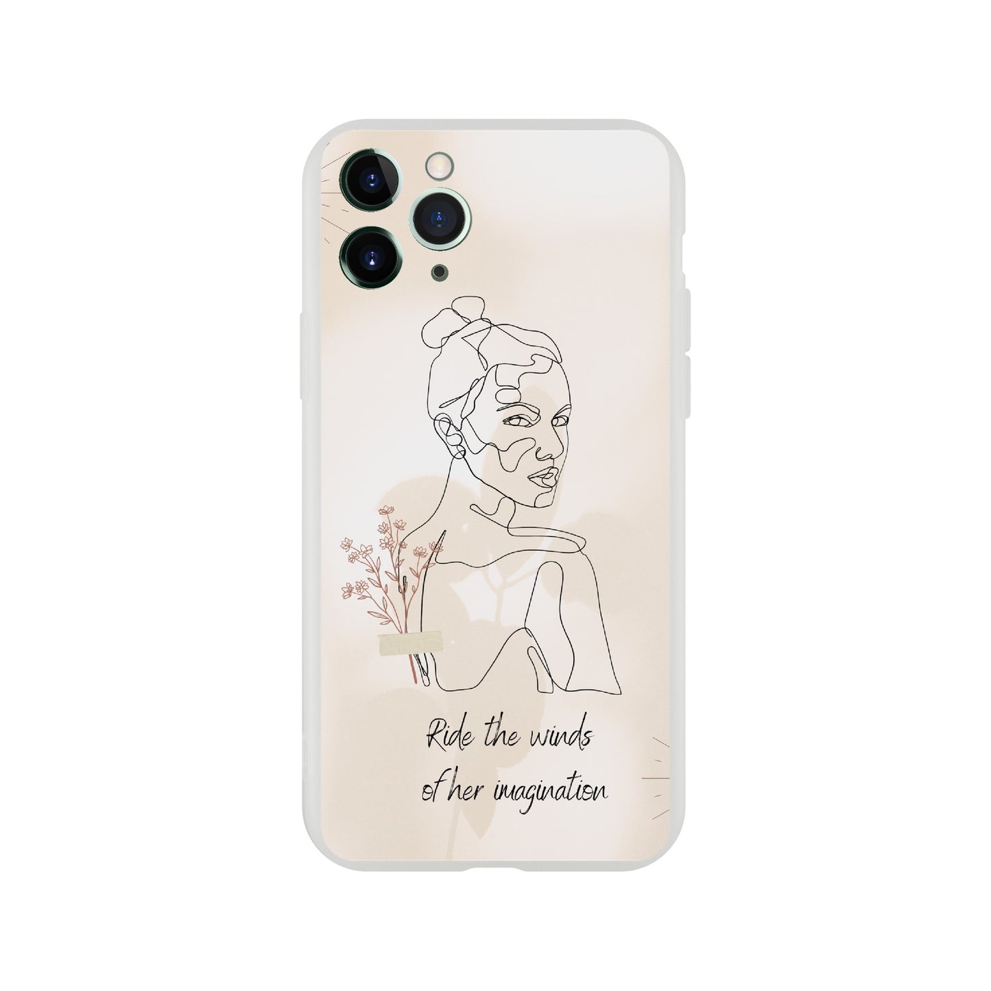 Ride the Winds of Her Imagination Flexi Case