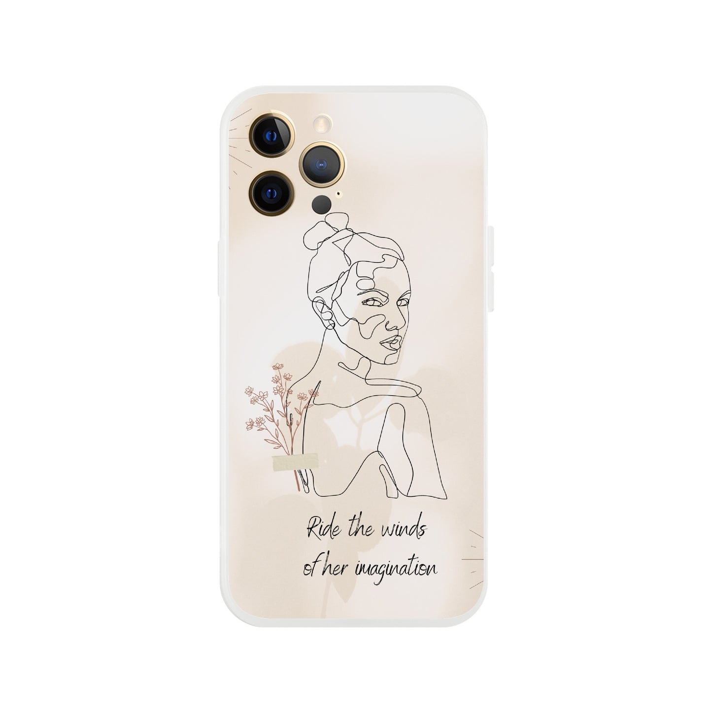 Ride the Winds of Her Imagination Flexi Case