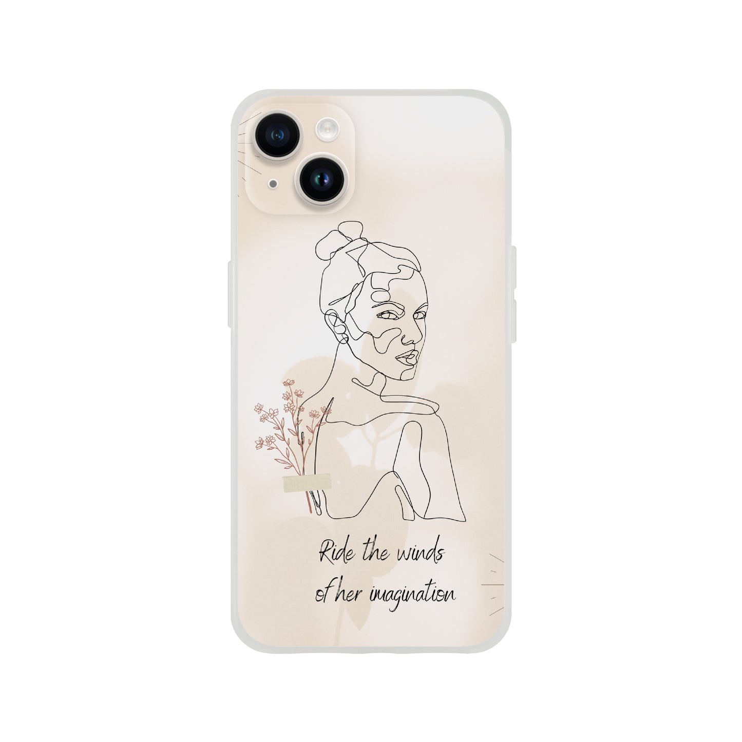 Ride the Winds of Her Imagination Flexi Case