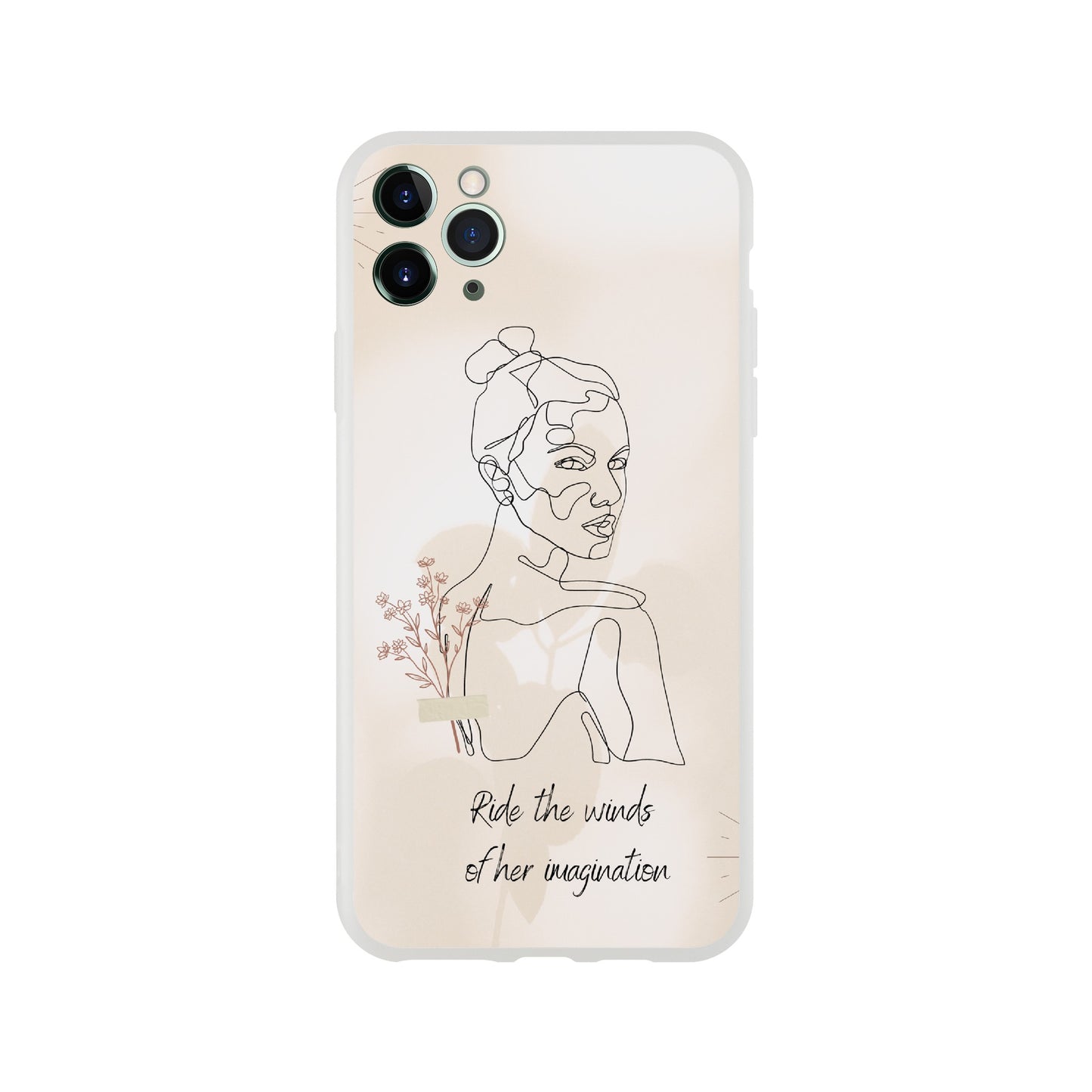 Ride the Winds of Her Imagination Flexi Case