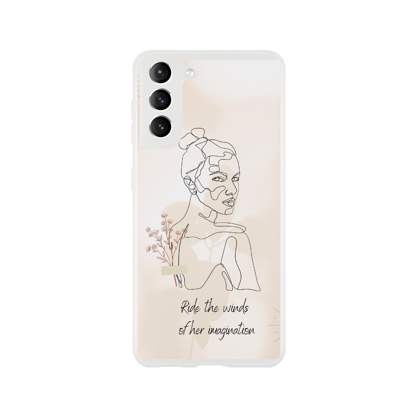 Ride the Winds of Her Imagination Flexi Case