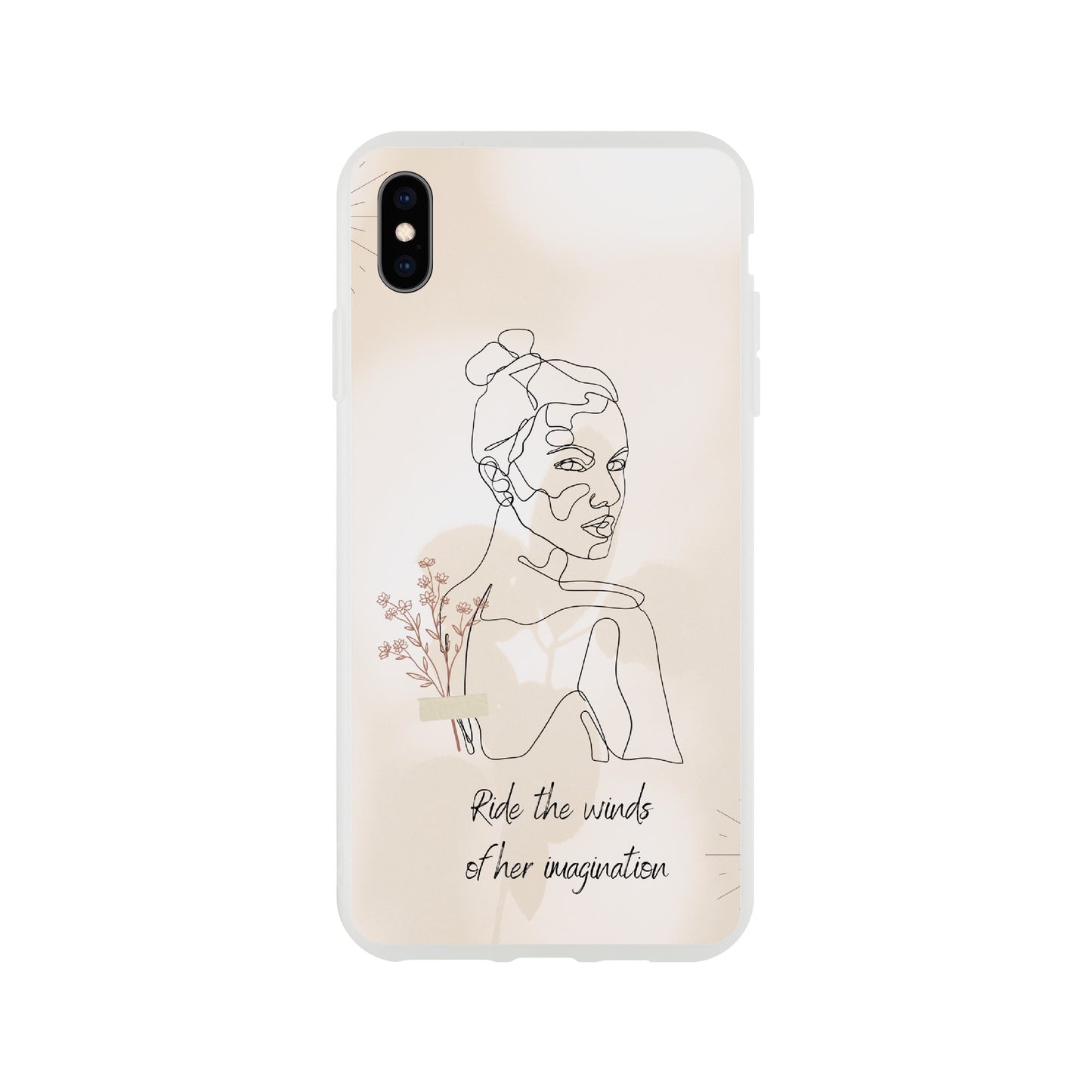 Ride the Winds of Her Imagination Flexi Case