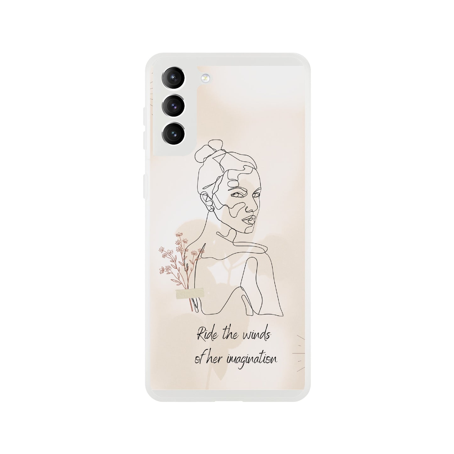 Ride the Winds of Her Imagination Flexi Case