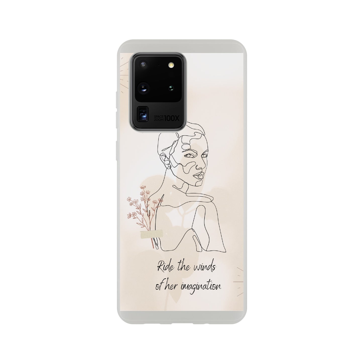 Ride the Winds of Her Imagination Flexi Case