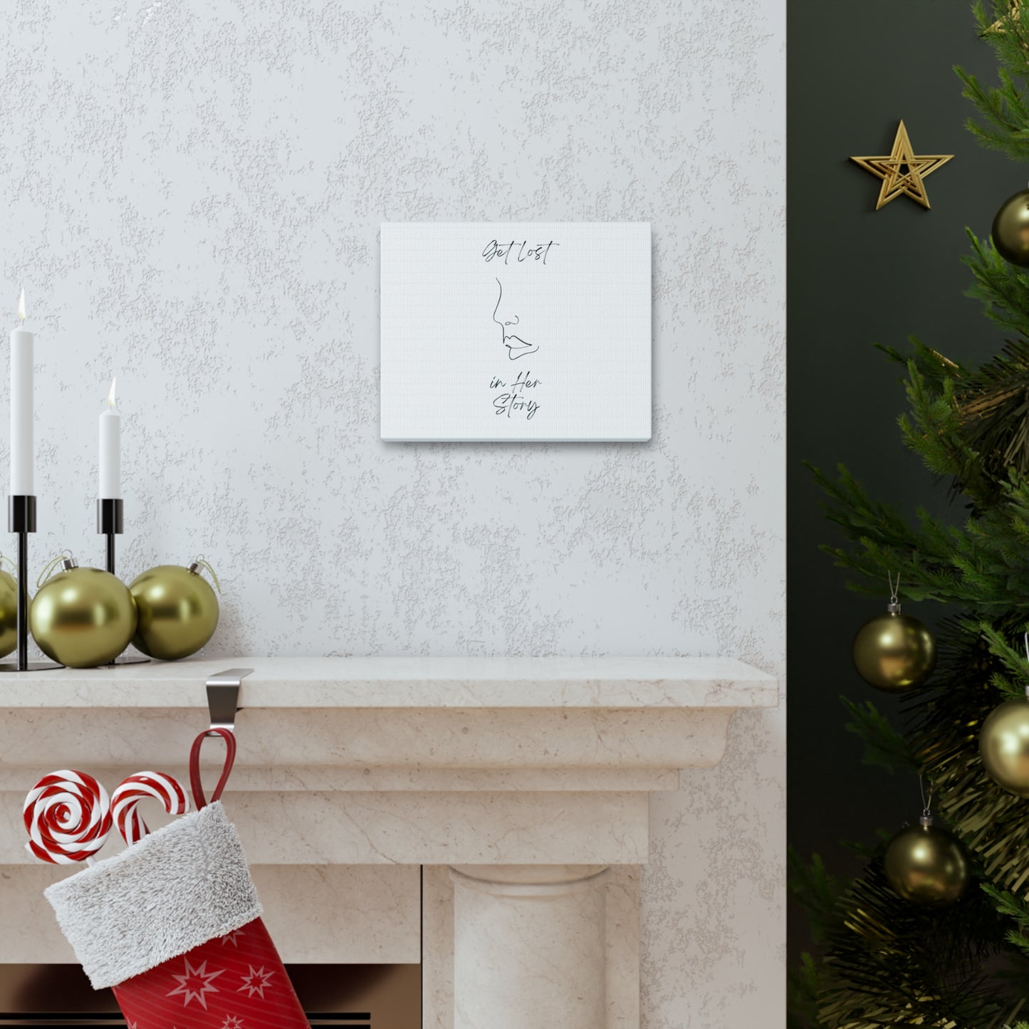 Get Lost in Her Story Canvas Gallery Wraps