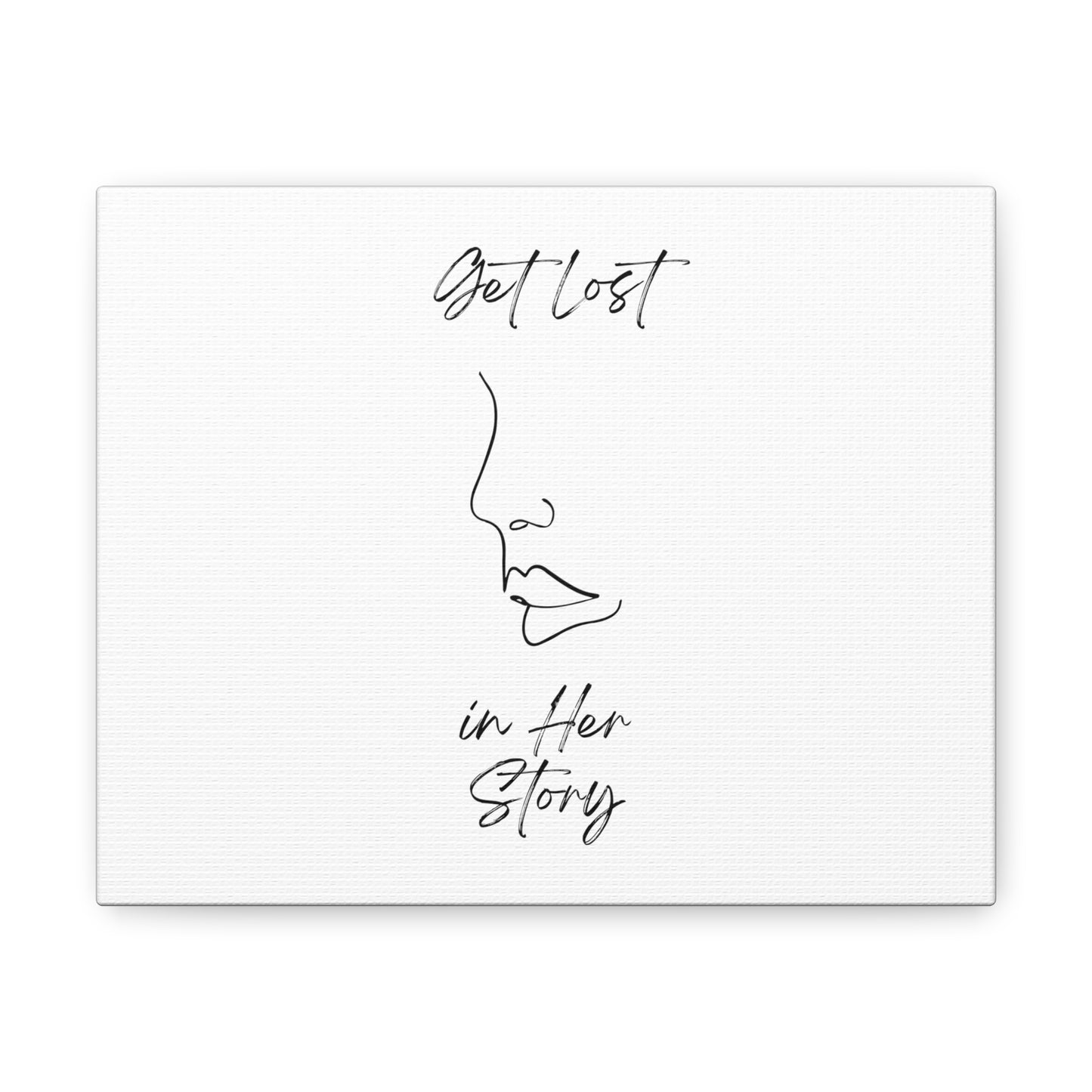 Get Lost in Her Story Canvas Gallery Wraps