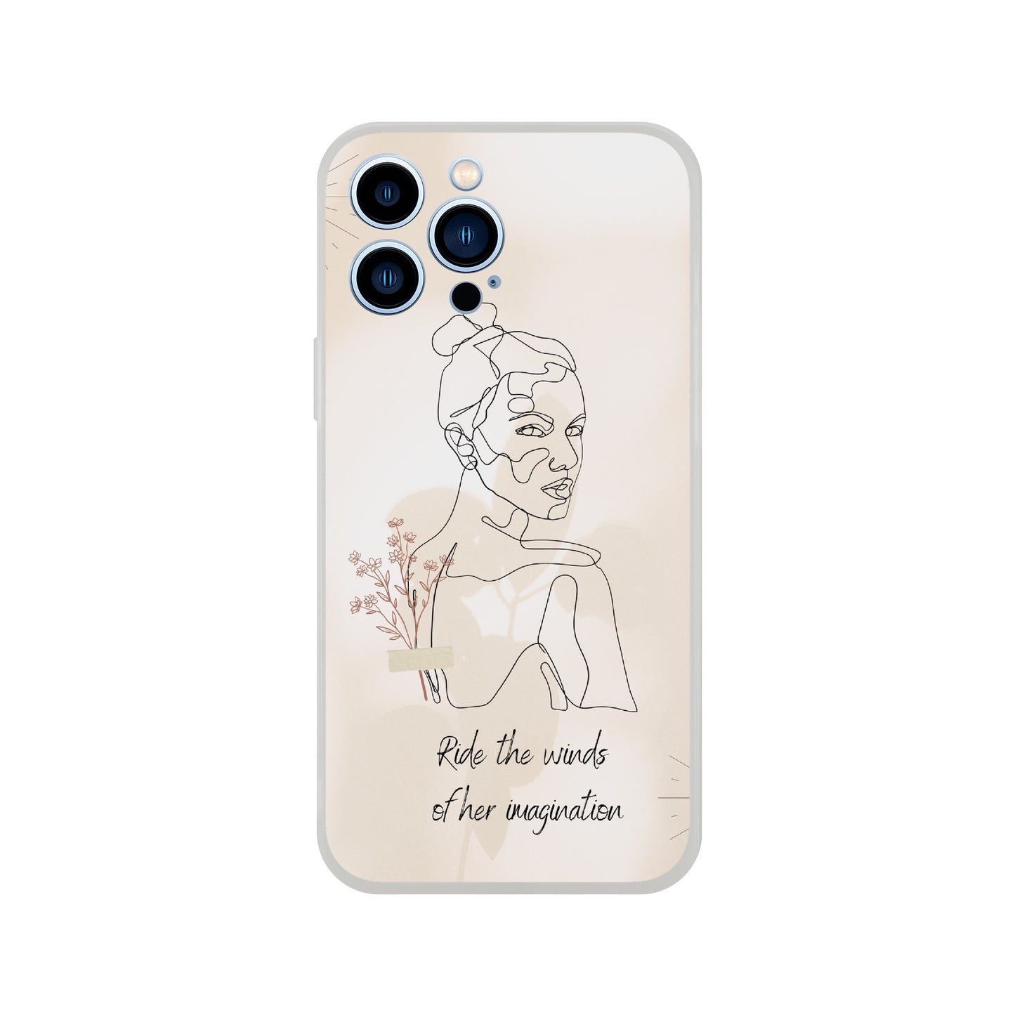 Ride the Winds of Her Imagination Flexi Case