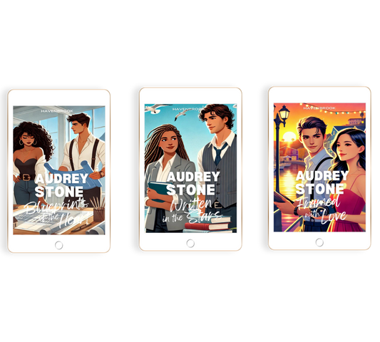 The Havenbrook Romance Series (Bundle 1) by Audrey Stone: Architectural Sparks, Starry Encounters & Framed Romance - Ebooks 1-3