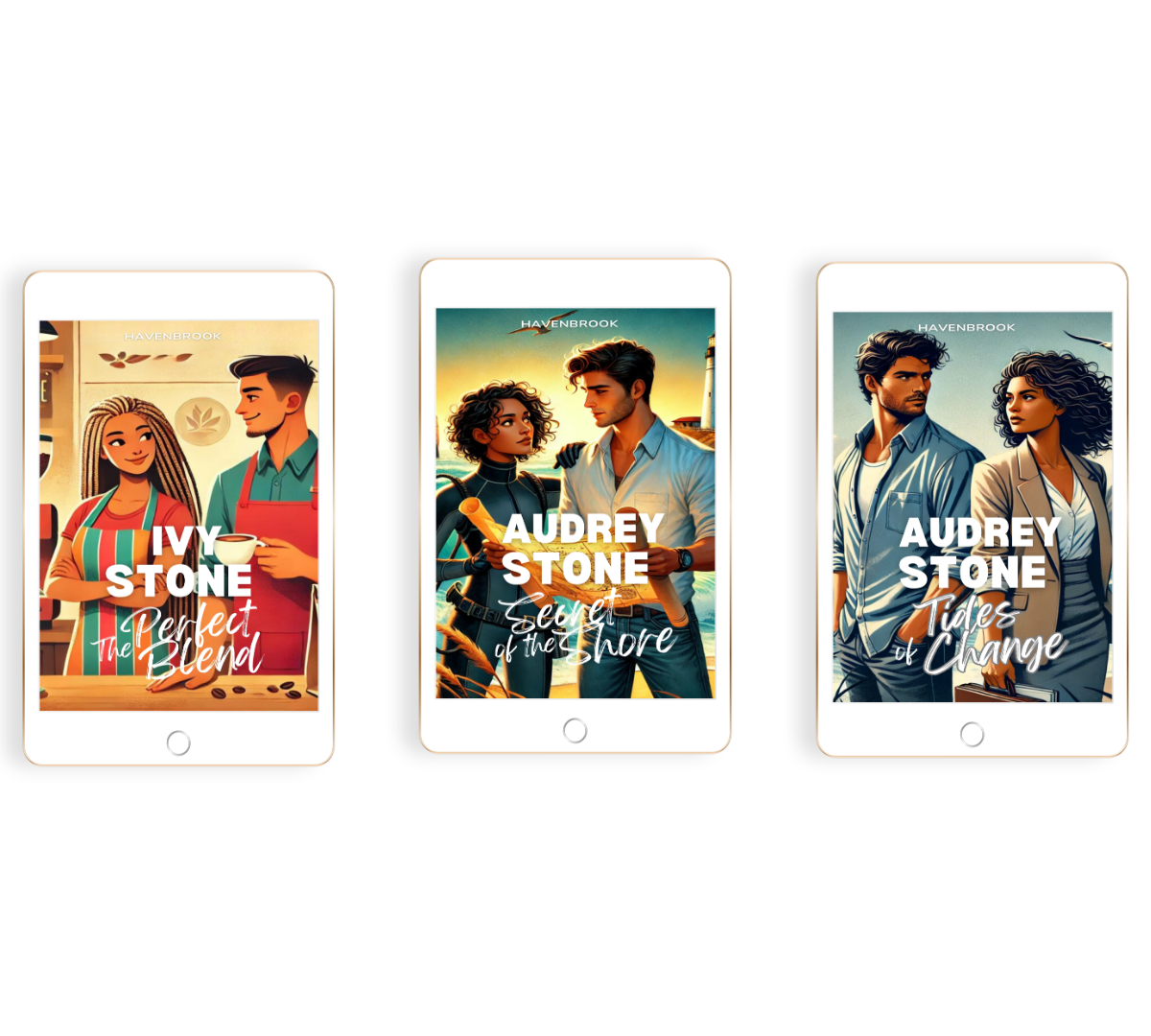 The Havenbrook Romance Series (Bundle 5) by Audrey Stone: Ebooks 13-15