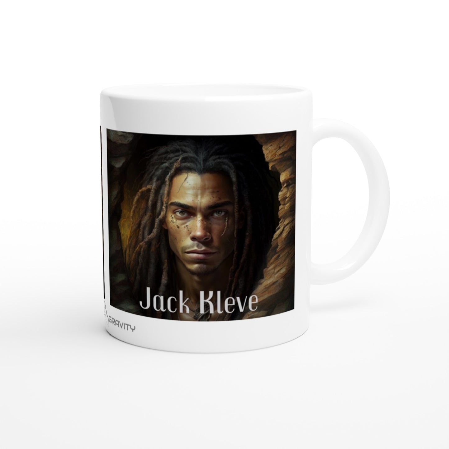 Jack Kleve White 11oz Ceramic Mug