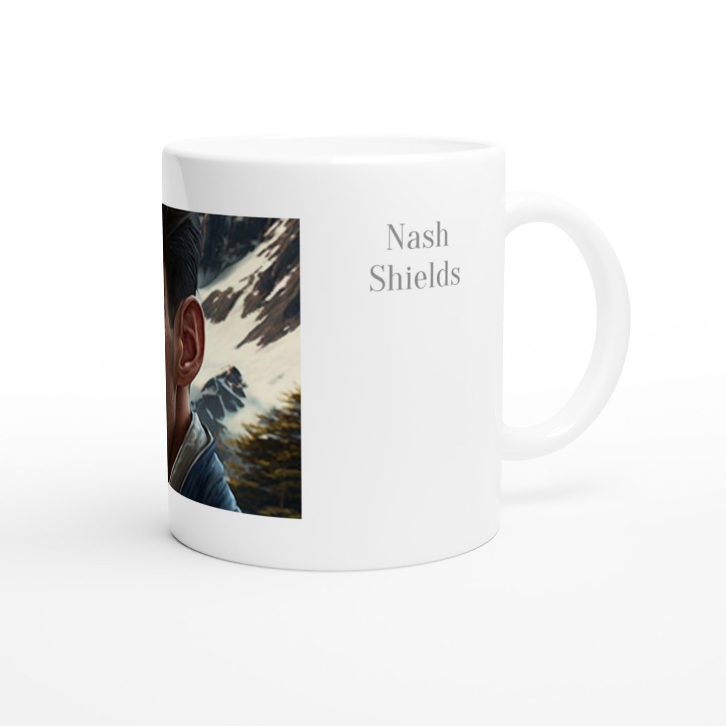 Nash Shields White 11oz Ceramic Mug