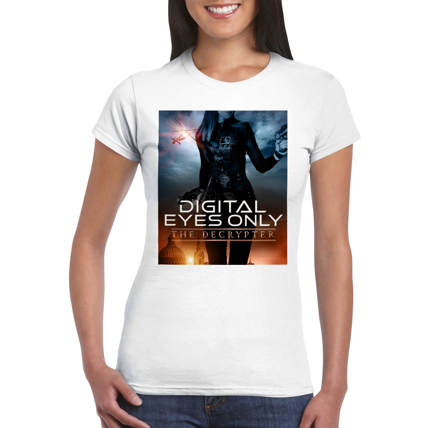 Digital Eyes Only Classic Women's Crewneck T-shirt